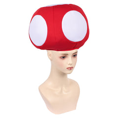 Erwachsene Der Super Mario Bros. Toad KINOPIO rot Hut Cosplay Zubehör