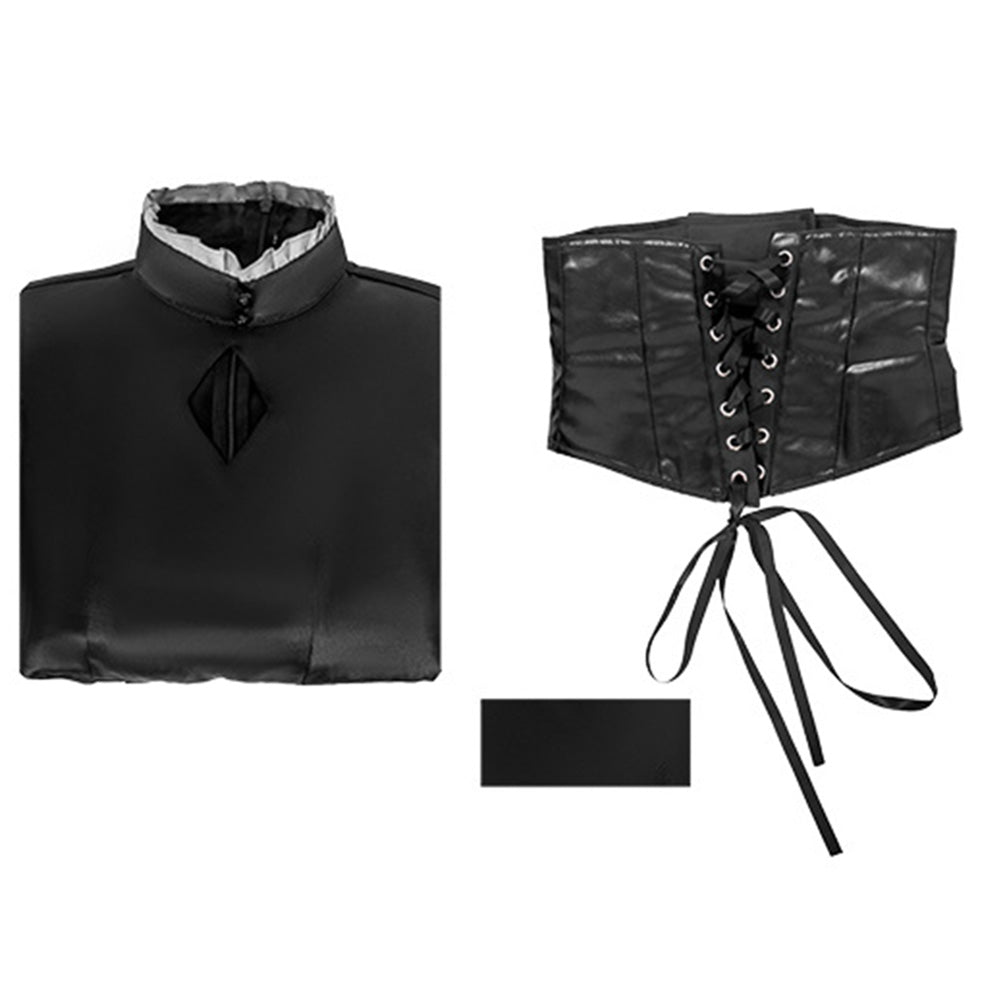 Fate/Grand Order Artoria Pendragon schwarz Kleid Cosplay Outfit