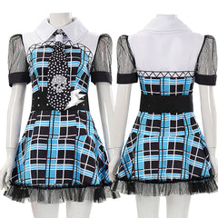 Frankie Stein Kostüm Monster High Cosplay Halloween Karneval Outfits