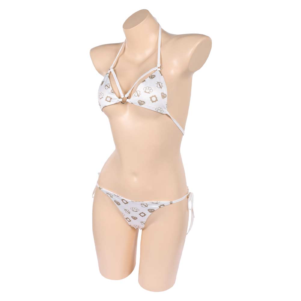 Grand Theft Auto VI Lucia Sommer Bikini 2tlg. GTA Bademode weiß Badeanzug