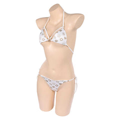 Grand Theft Auto VI Lucia Sommer Bikini 2tlg. GTA Bademode weiß Badeanzug