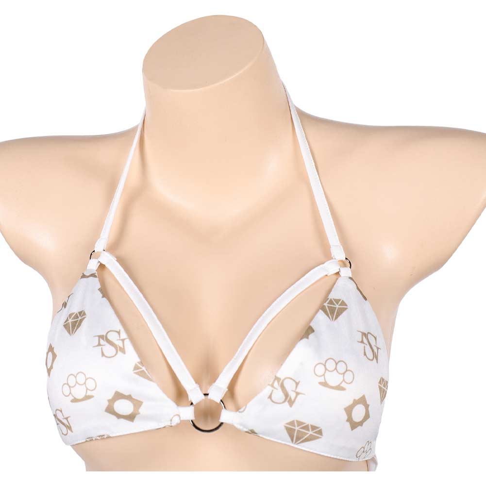 Grand Theft Auto VI Lucia Sommer Bikini 2tlg. GTA Bademode weiß Badeanzug