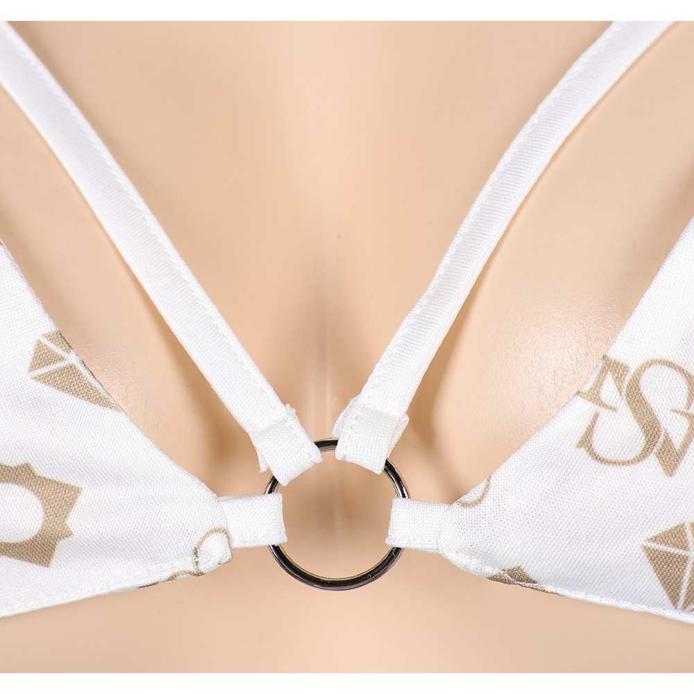 Grand Theft Auto VI Lucia Sommer Bikini 2tlg. GTA Bademode weiß Badeanzug