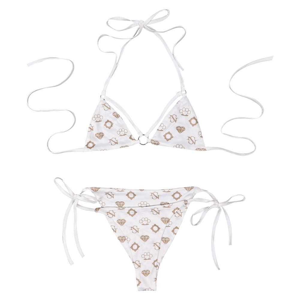 Grand Theft Auto VI Lucia Sommer Bikini 2tlg. GTA Bademode weiß Badeanzug