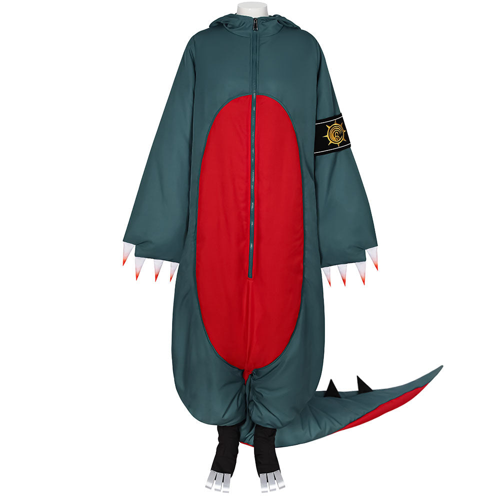 Guita Outfit GACHIAKUTA Guita grau blau Cosplay Kostüm