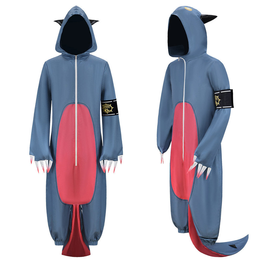 Guita blau Overall Gachiakuta Guita Cosplay Outfits