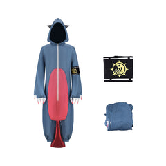 Guita blau Overall Gachiakuta Guita Cosplay Outfits