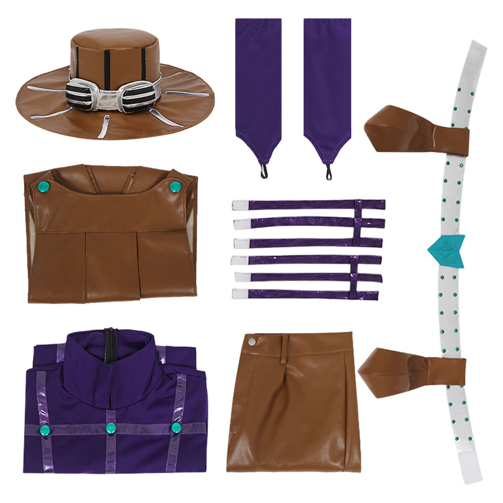 Gyro Zeppeli Kostüm JoJo‘s Bizarre Adventure Cosplay Gyro Outfits