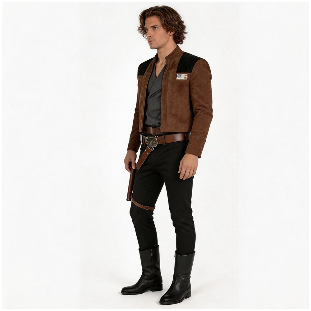 Han Solo braun Kostüm Set Cosplay Outfit