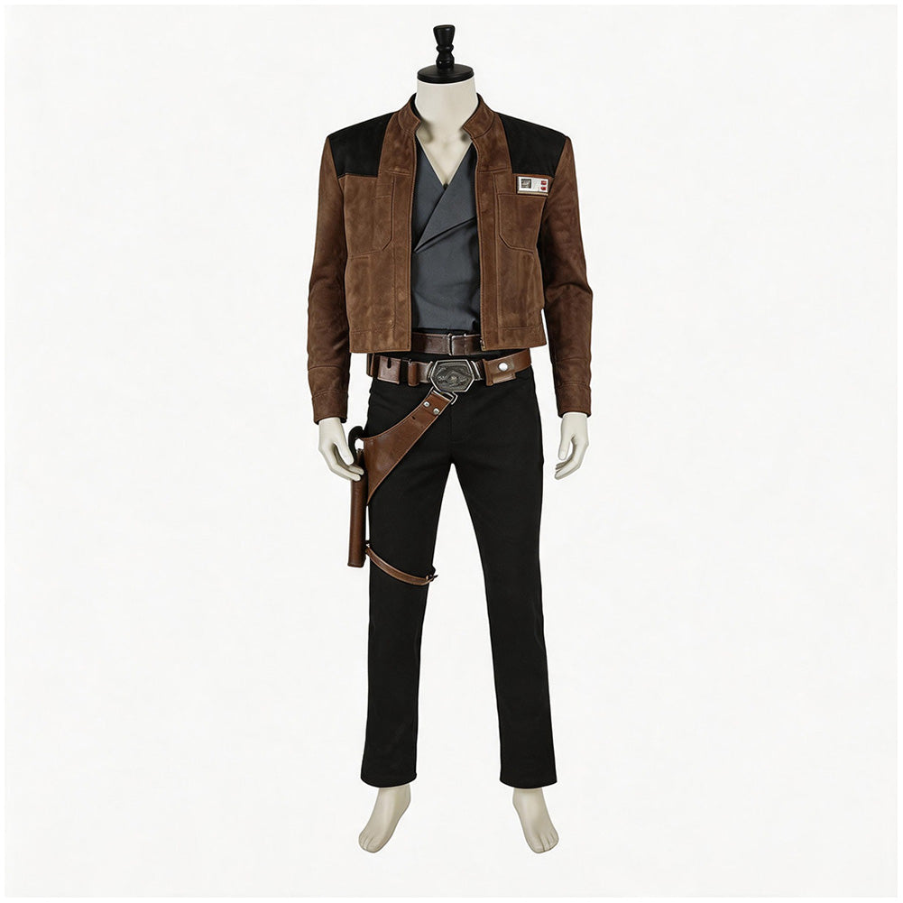Han Solo braun Kostüm Set Cosplay Outfit