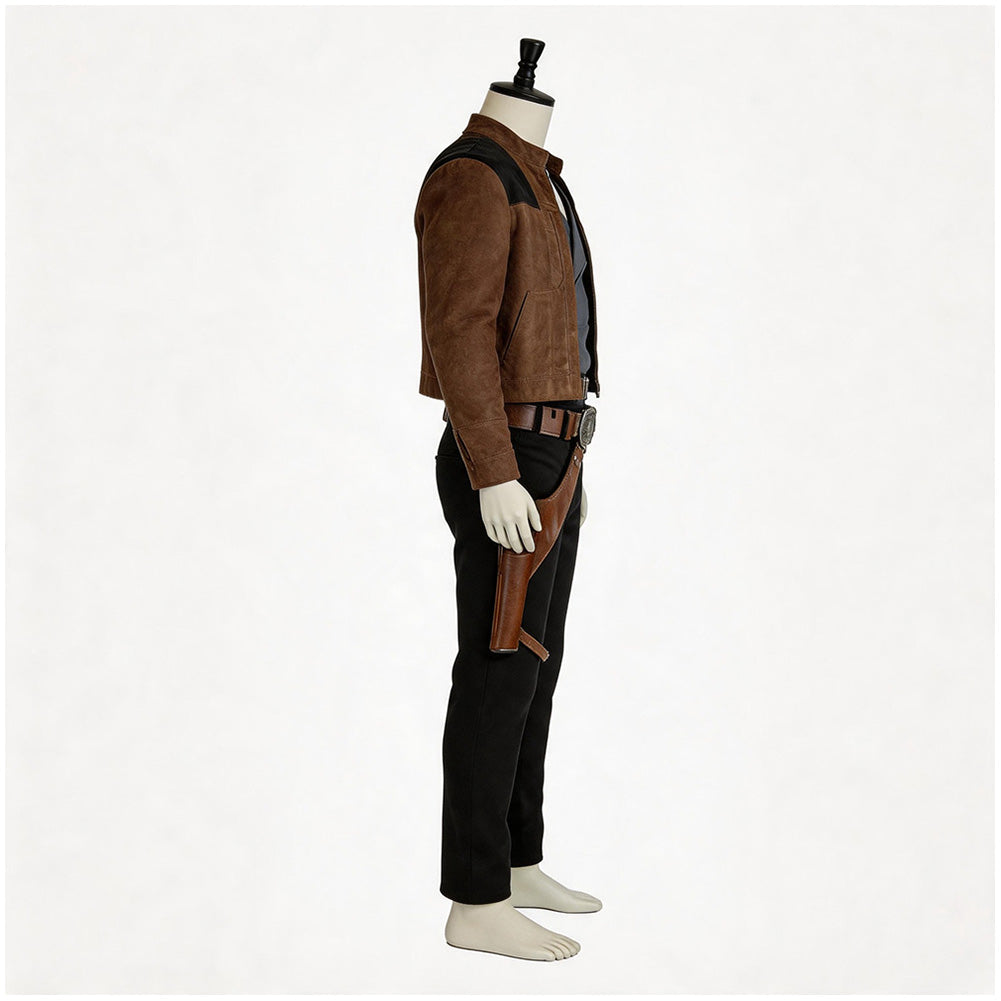 Han Solo braun Kostüm Set Cosplay Outfit