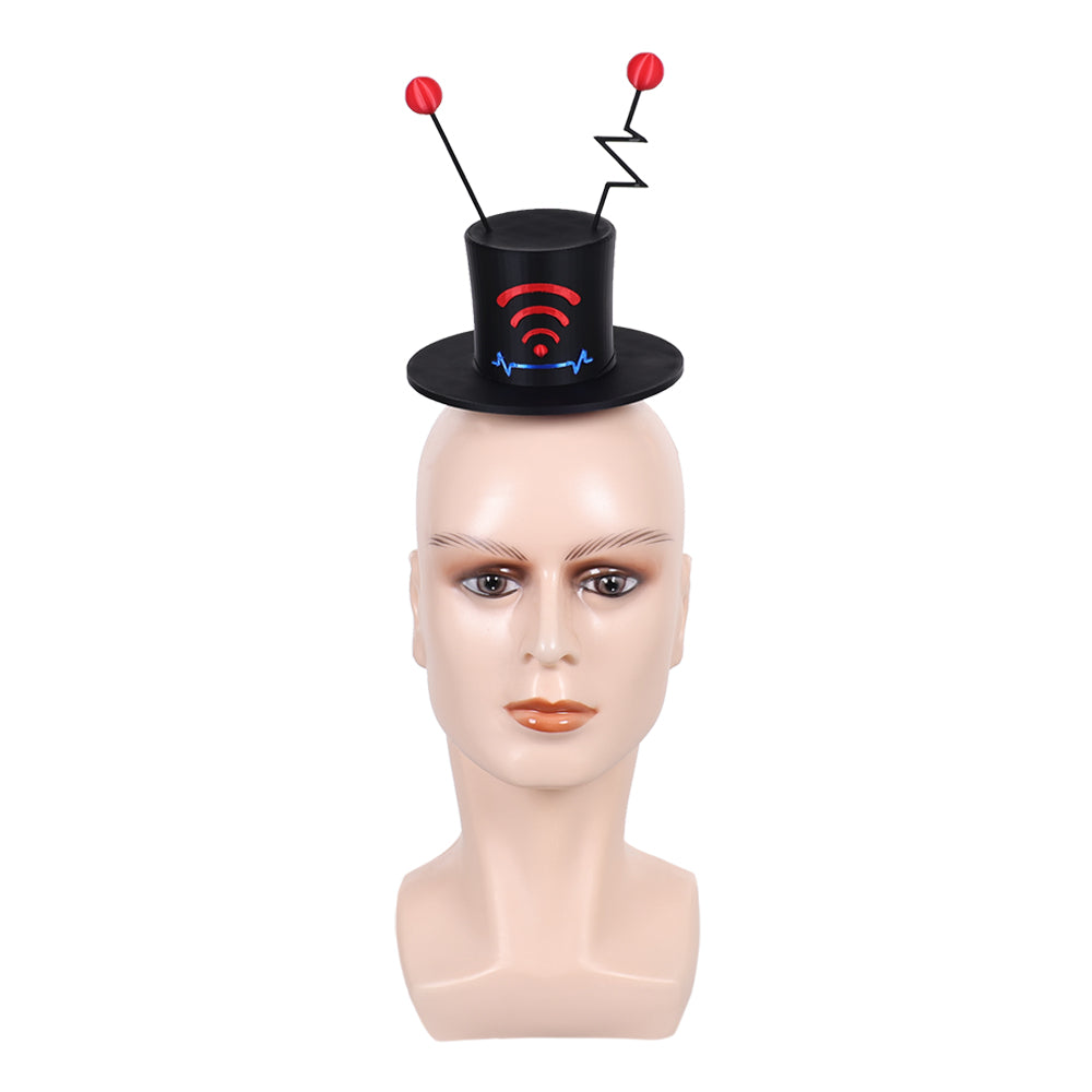 Hazbin Hotel 2025 Vincent Zylinder Hellaverse Vox Cosplay Requisite