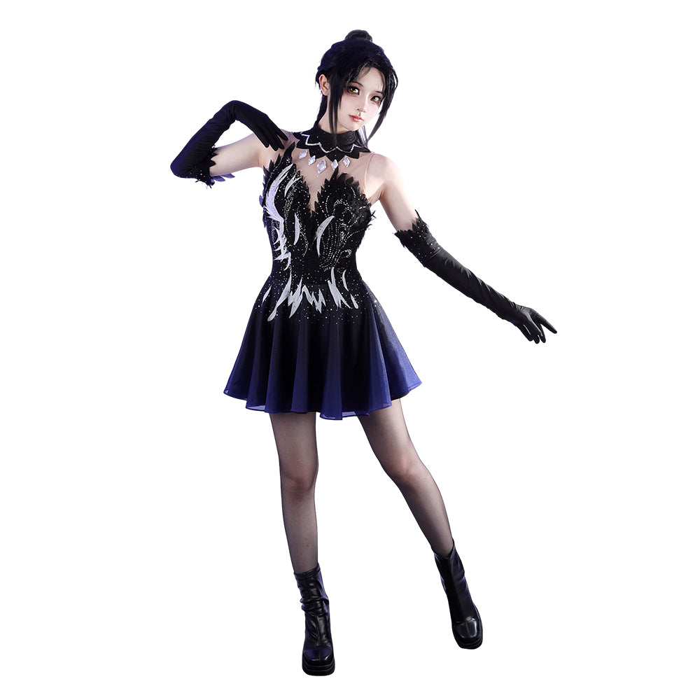 Hikaru Kamisaki Kostüm Medalist Hikaru Cosplay Outfit