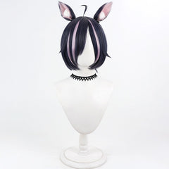 Himeko Easygoing Anal Angel Perücke Chainsmoker Cat Yurufuwa Anaru Cosplay Hitzebeständige synthetische Haar