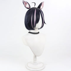 Himeko Easygoing Anal Angel Perücke Chainsmoker Cat Yurufuwa Anaru Cosplay Hitzebeständige synthetische Haar