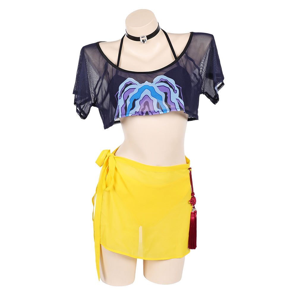 Huntrix Damen Bademode K-Pop Demon Hunters Cosplay Outfits