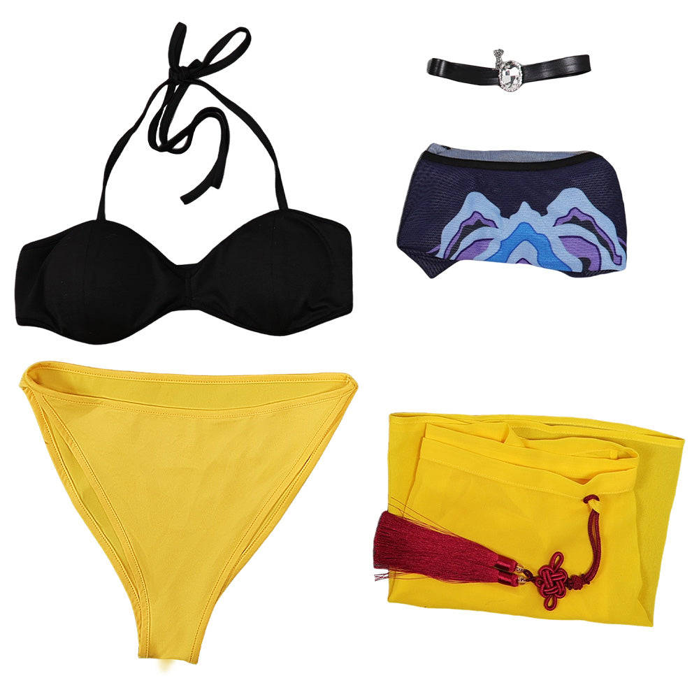 Huntrix Damen Bademode K-Pop Demon Hunters Cosplay Outfits