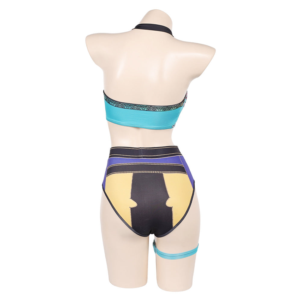 Huntrix Damen Bademode K-Pop Demon Hunters Cosplay Outfits