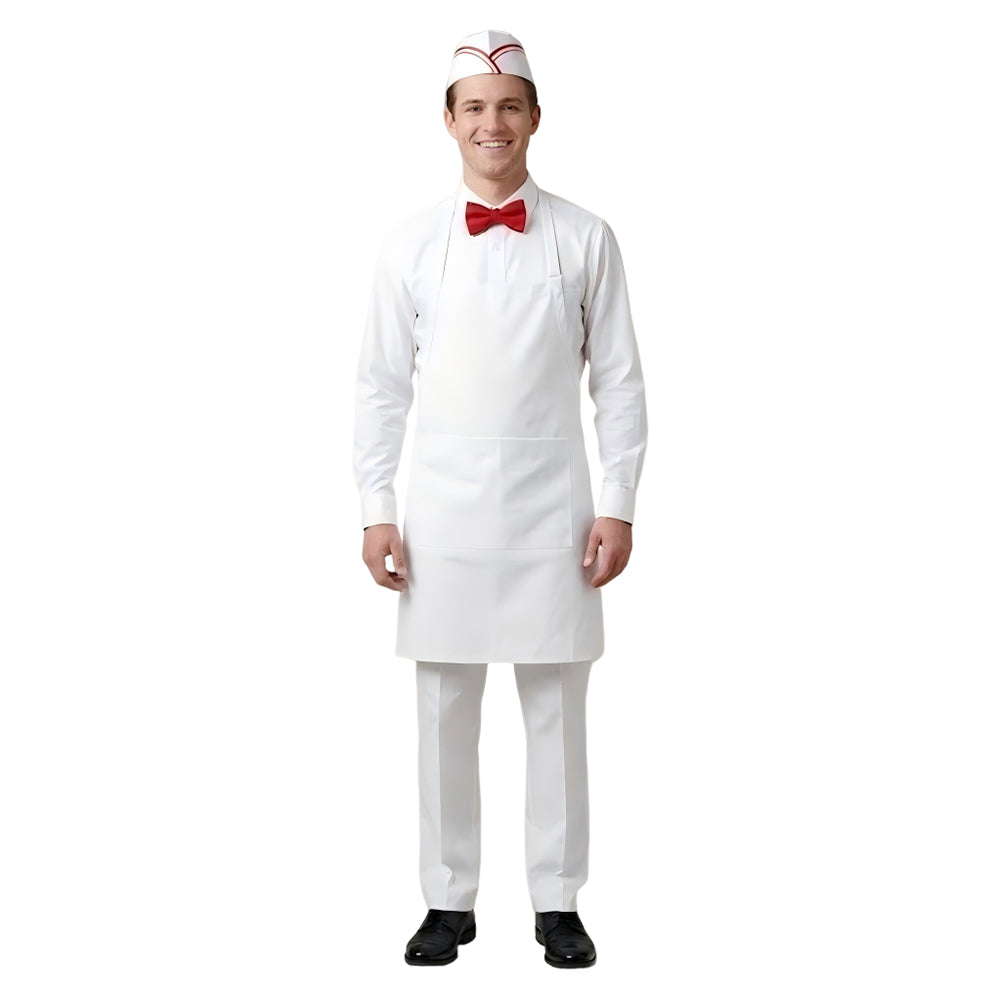 Ice Cream Man (2026) weiß Uniform Cosplay Outfit