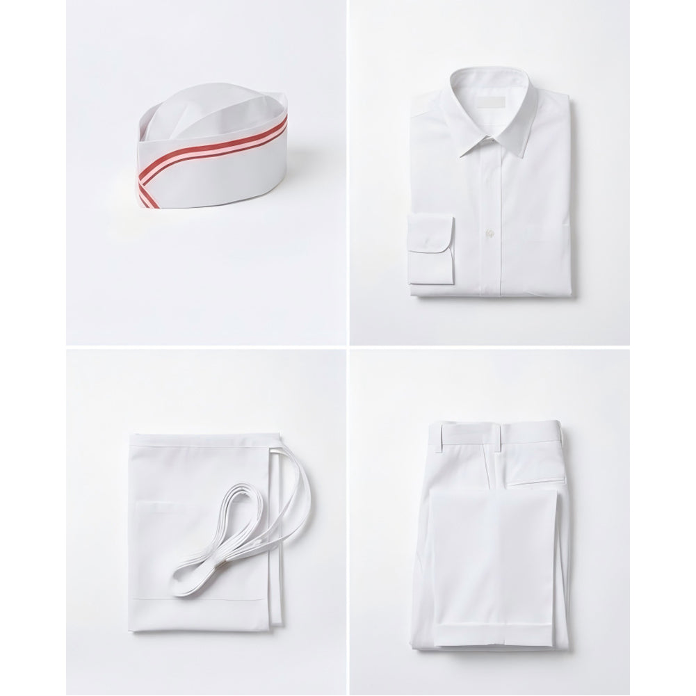 Ice Cream Man (2026) weiß Uniform Cosplay Outfit