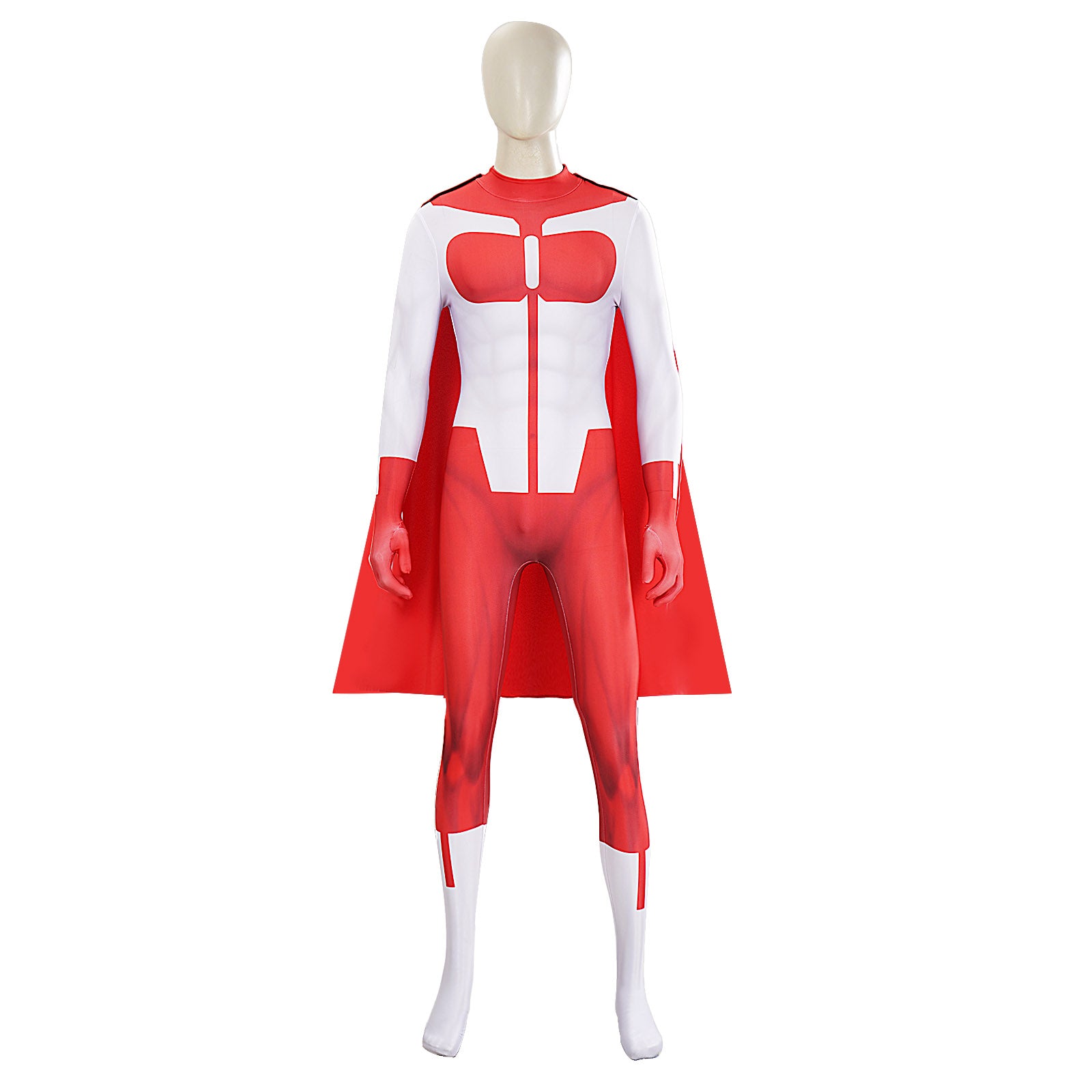 Invincible Omni-Man Nolan rot Jumpsuit Cosplay Kostüm