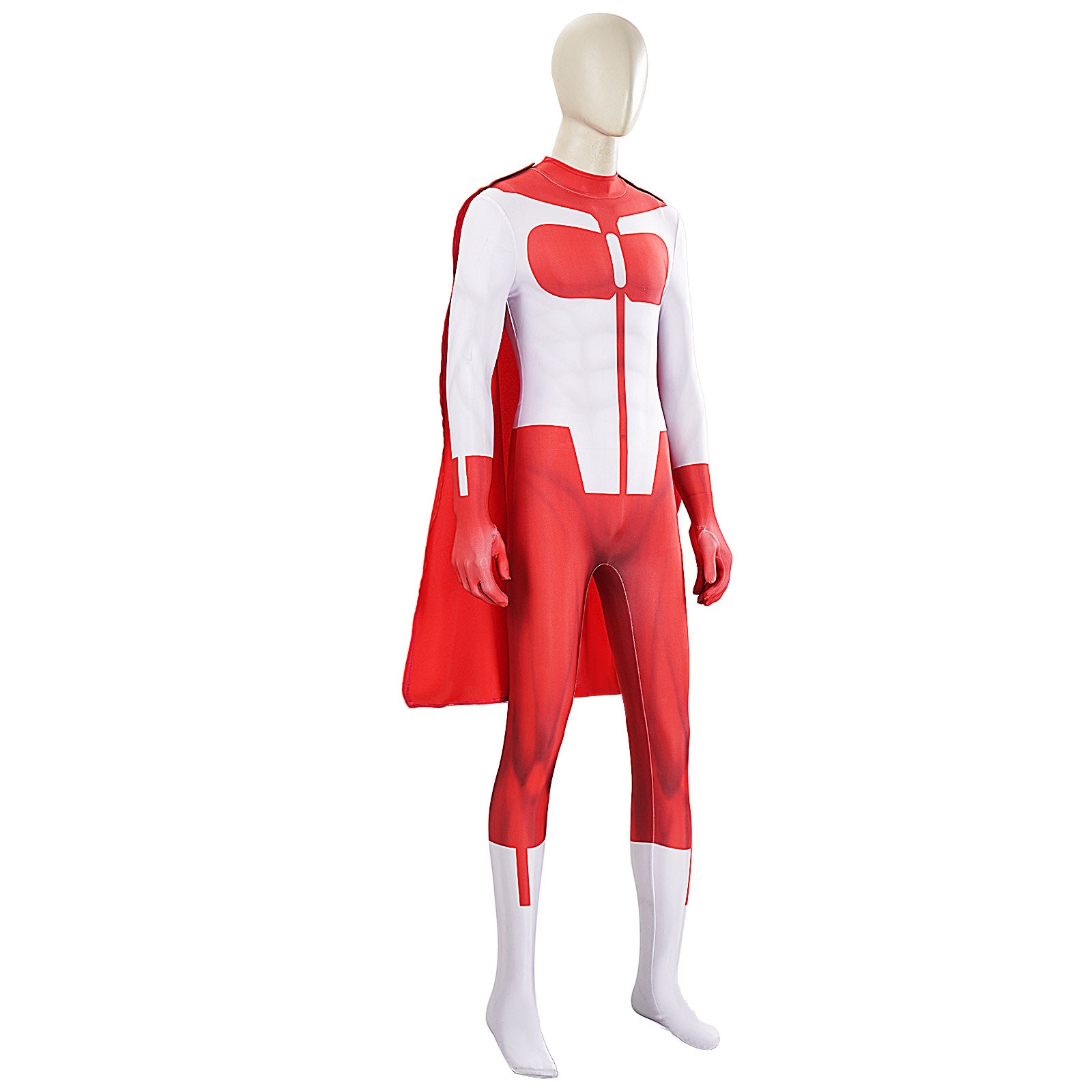 Invincible Omni-Man Nolan rot Jumpsuit Cosplay Kostüm