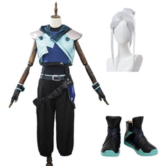 Jett Kostüm Valorant Cosplay Kostüm Halloween Jumpsuit Karneval Kostüm