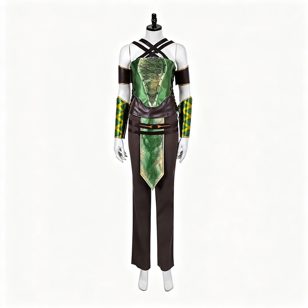 Jade Kostüm Mortal Kombat 2026 Jade Cosplay Outfit