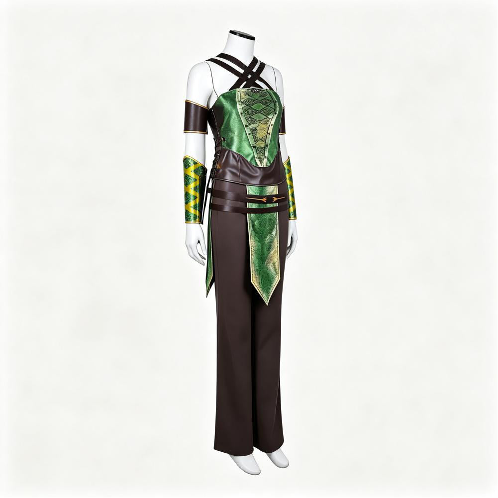 Jade Kostüm Mortal Kombat 2026 Jade Cosplay Outfit