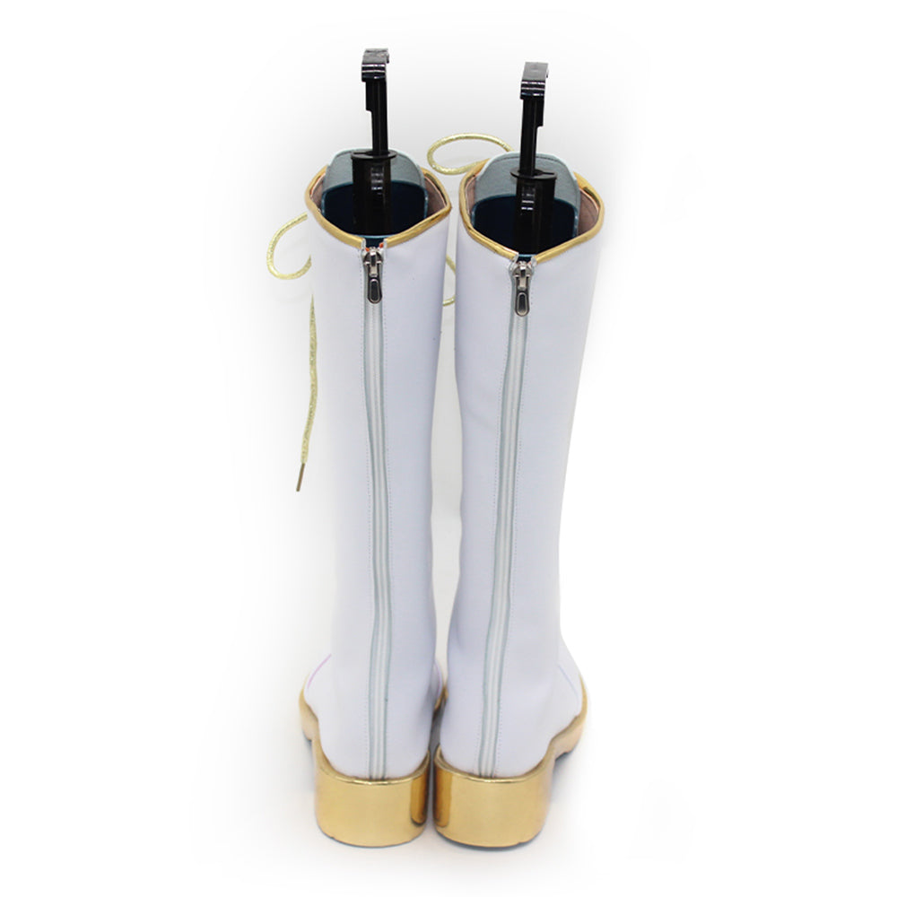 KPOP Demon Hunters Golden HUNTR/X Rumi Stiefel Cosplay Schuhe