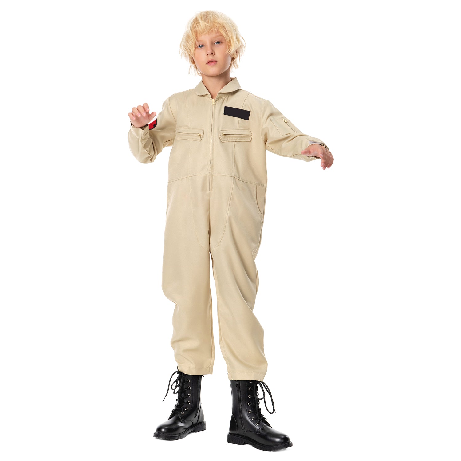 Kinder Ghostbusters Cosplay Kostüm Halloween Karneval Jumpsuit