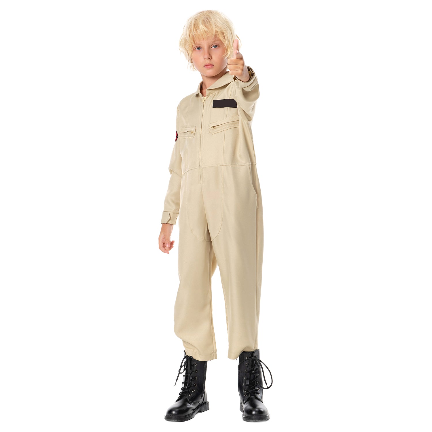 Kinder Ghostbusters Cosplay Kostüm Halloween Karneval Jumpsuit