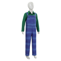 Kinder Jungen Luigi Kostüm Der Super Mario Galaxy Film Luigi Outfit