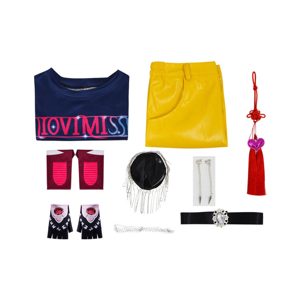 Kinder Mädchen Mira Kostüm Kpop Demon Hunters HUNTRIX Mira Cosplay Outfits