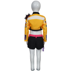 Kinder Mädchen Trio Dämonenjägerin Rumi Kostüm Dämonenjägerin Rumi Cosplay Outfits