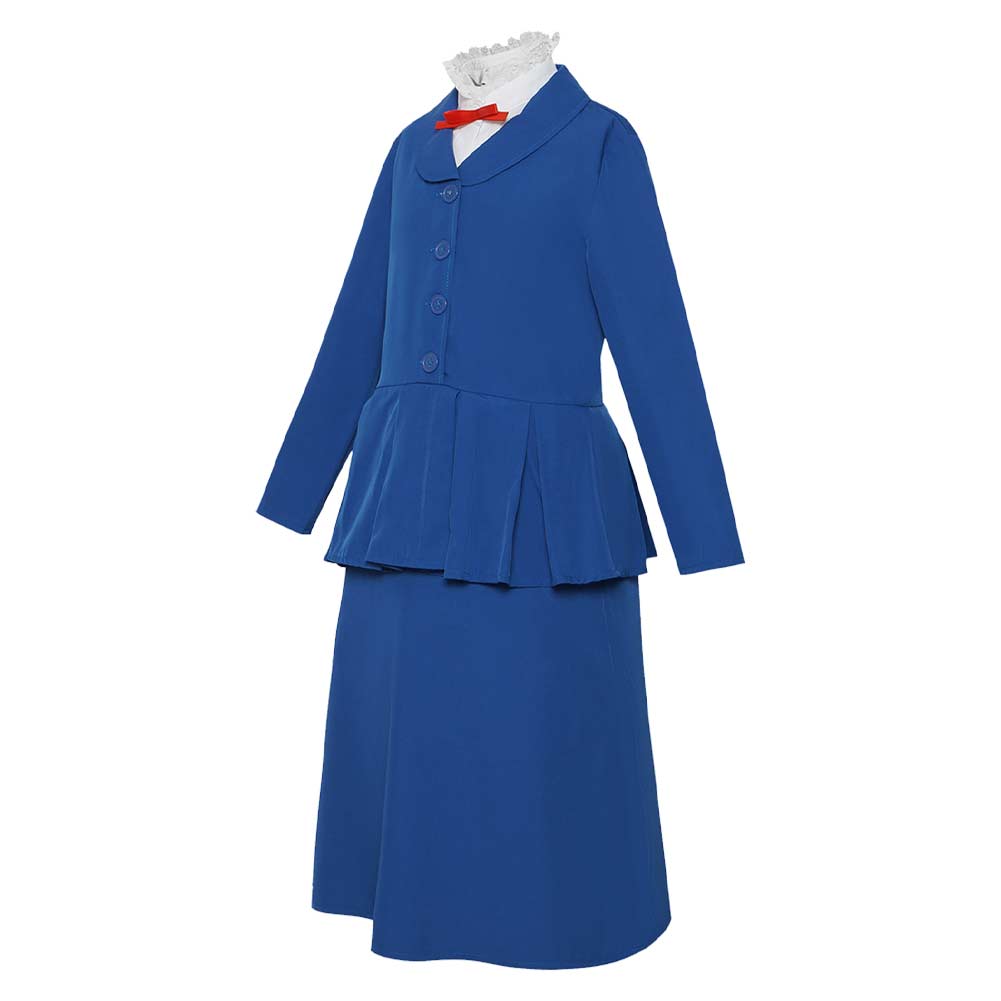 Kinder Mary Poppins' Rückkehr Mary Poppins Returns Mary Poppins Cosplay Kostüm