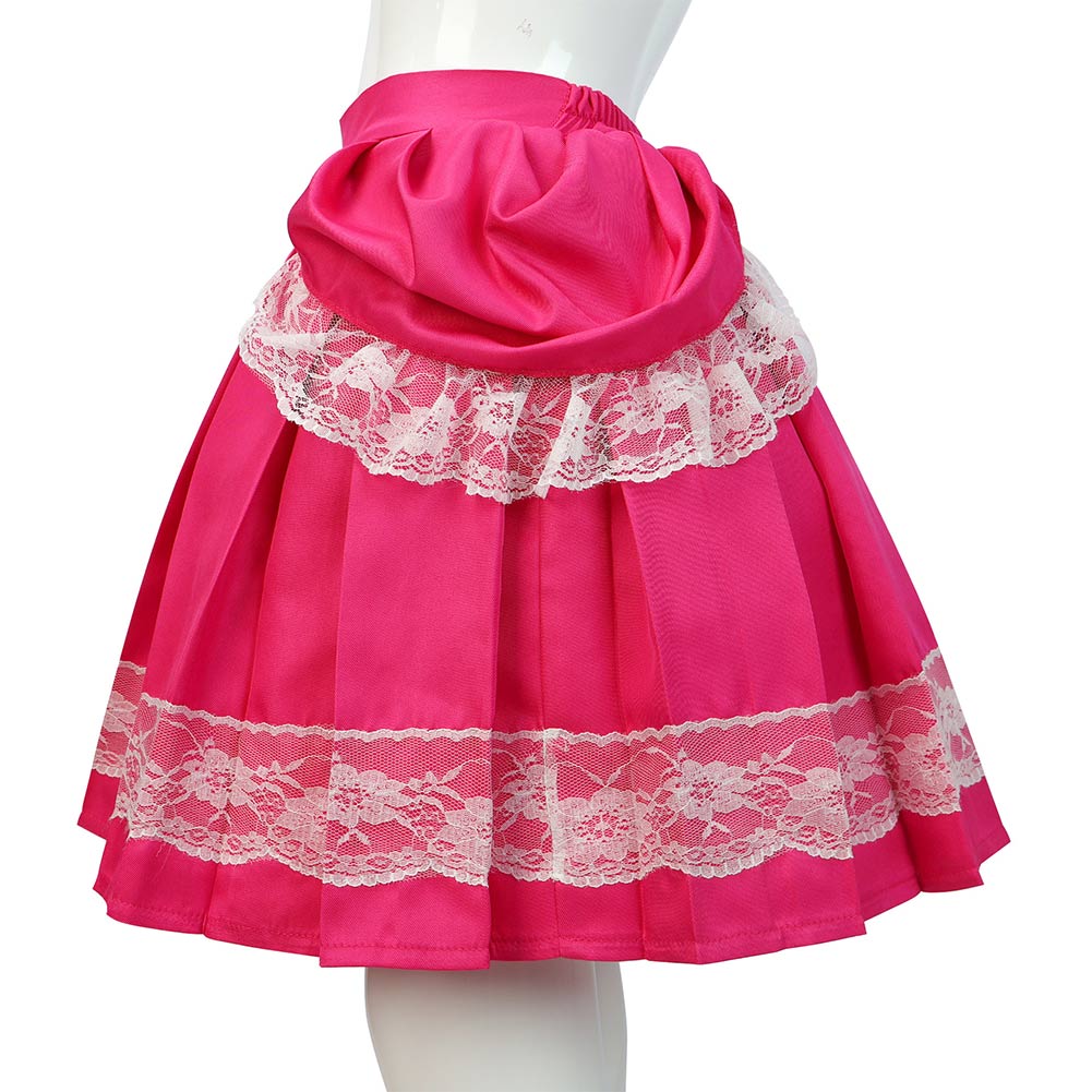 Kinder Prinzessin Peach Kleid The Super Mario Bros. Movie Peach Cosplay Kostüm