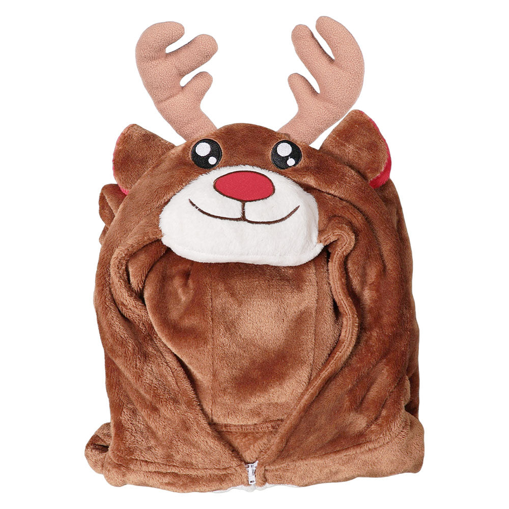 Kinder Rentier Weihnachten Kostüm Cosplay Weihnachtskostüm