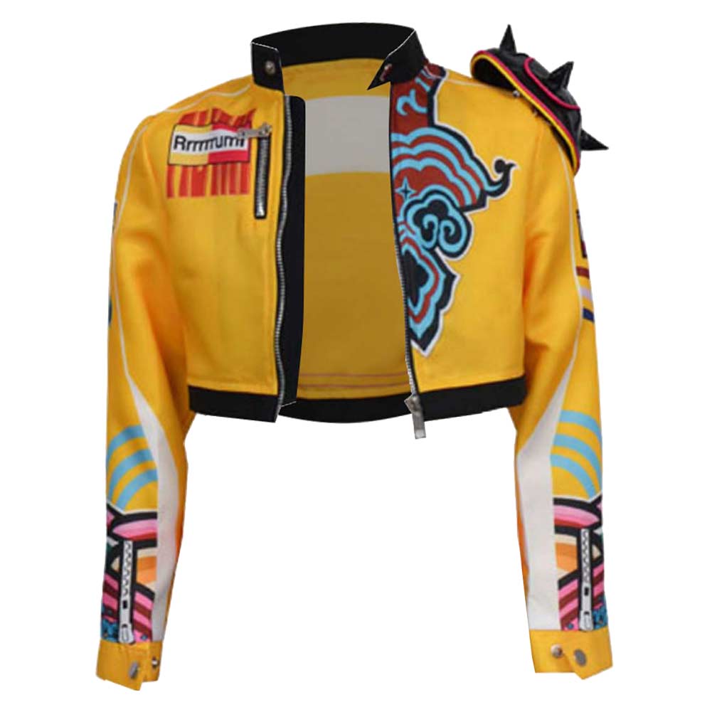 Kinder Mädchen Rumi Kpop Demon Hunters HUNTRIX Rumi Jacke