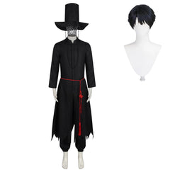 Kpop Demon Hunters Boys Group Saja Boys Jinu Cosplay Kostüm Set