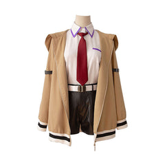 Kurisu Makise Kostüm Steins Gate Kurisu Cosplay Outfit