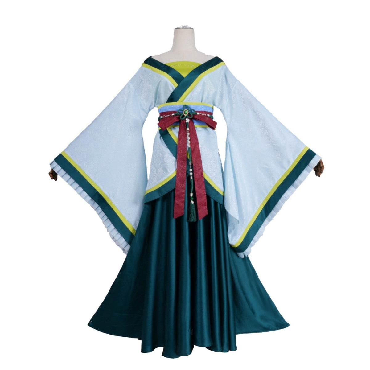 Kusuriya no Hitorigoto The Apothecary Diaries Maomao weiß grün Hanfu Cosplay Kostüm
