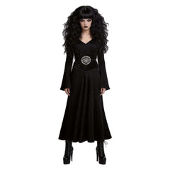 Lydia Deitz schwarz Kleid Beetlejuice Lydia Cosplay Kostüm