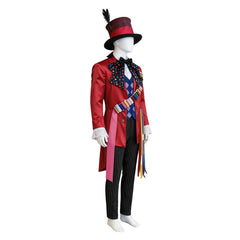 Mad Hatter rot Kostüm Alice in Wonderland Hatter Cosplay Outfit