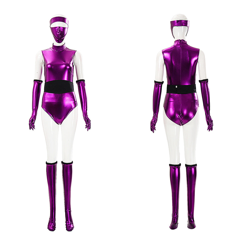 Mortal Kombat Mileena Cosplay Kostüm Set Halloween Karneval Outfits