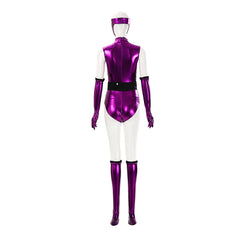 Mortal Kombat Mileena Cosplay Kostüm Set Halloween Karneval Outfits
