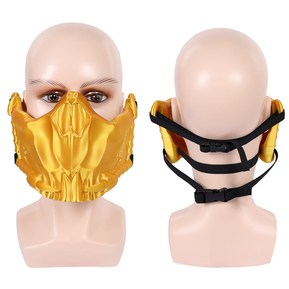 Mortal Kombat Scorpion Maske Full Scorpion Man Cosplay Requisite