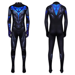 Nightwing Jumpsuit Batman Dick Grayson Cosplay Kostüm Halloween Karneval Outfits