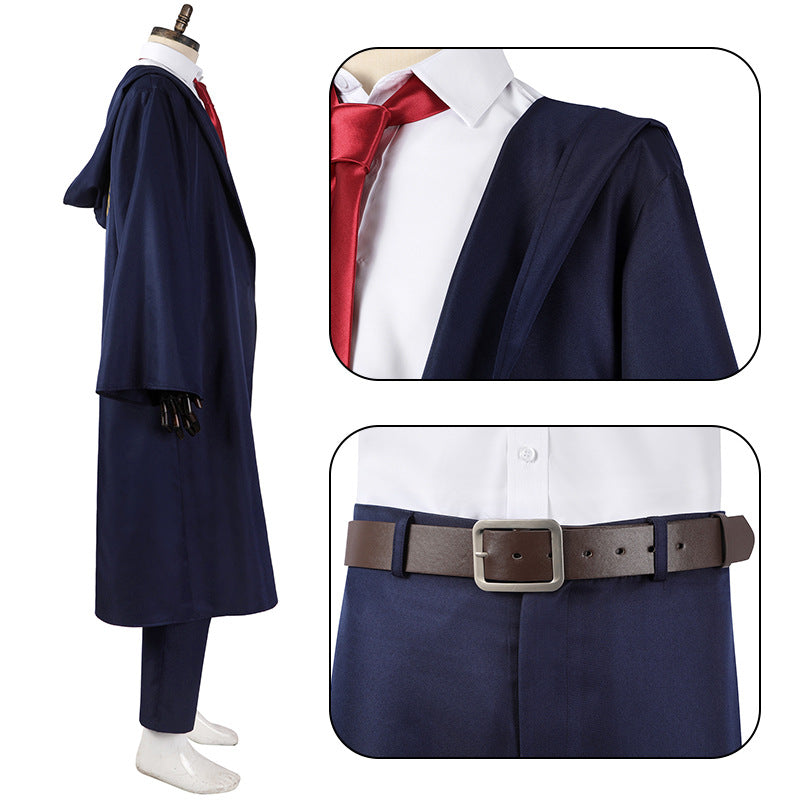 Mashle: Magic and Muscles Mashle blau Schuluniform Cosplay Halloween Karneval Kostüm