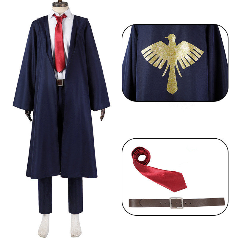 Mashle: Magic and Muscles Mashle blau Schuluniform Cosplay Halloween Karneval Kostüm